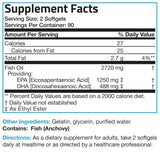 Bronson Omega 3, 180 gélules, format pratique et durable