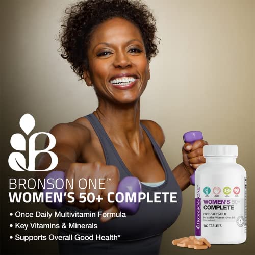 Bronson ONE Quotidien Femmes 50+ – bouteille sur fond blanc pour visualisation nette
