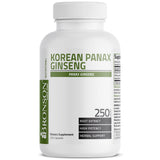 Bronson Panax Ginseng mémoire – capsules visibles, soutien potentiel des fonctions cognitives.