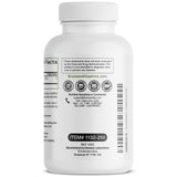 Bronson Rhodiola Rosea étiquette et ingrédients, informations claires sur le produit.