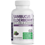 Bronson Sureau Noir – dose 125 mg d’Elderberry par capsule.