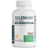 Bronson Selenium 200 mcg, certification Non-OGM, gages de conformité et sécurité
