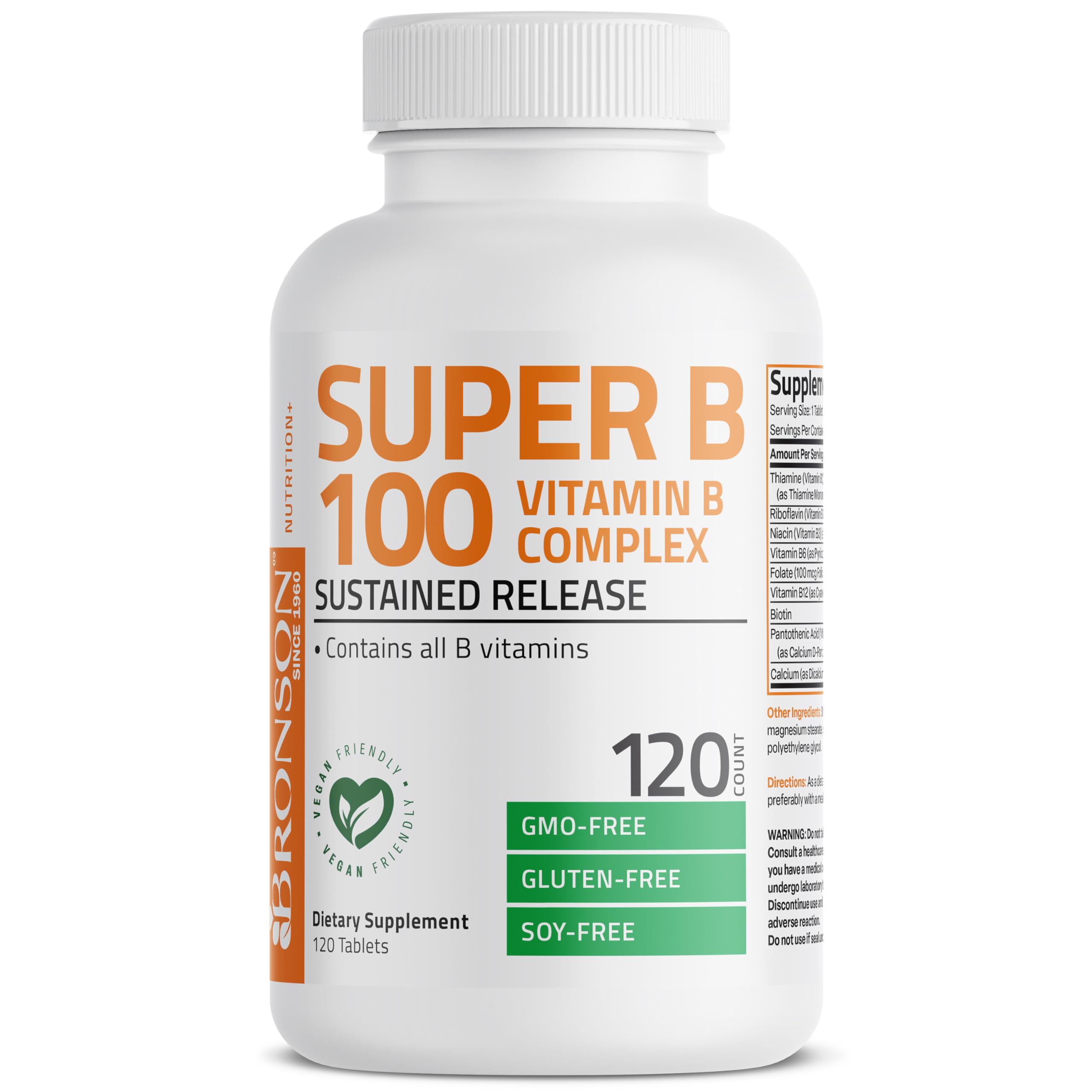 Bronson Super B100 main tenant la bouteille; usage quotidien pratique et sûr.
