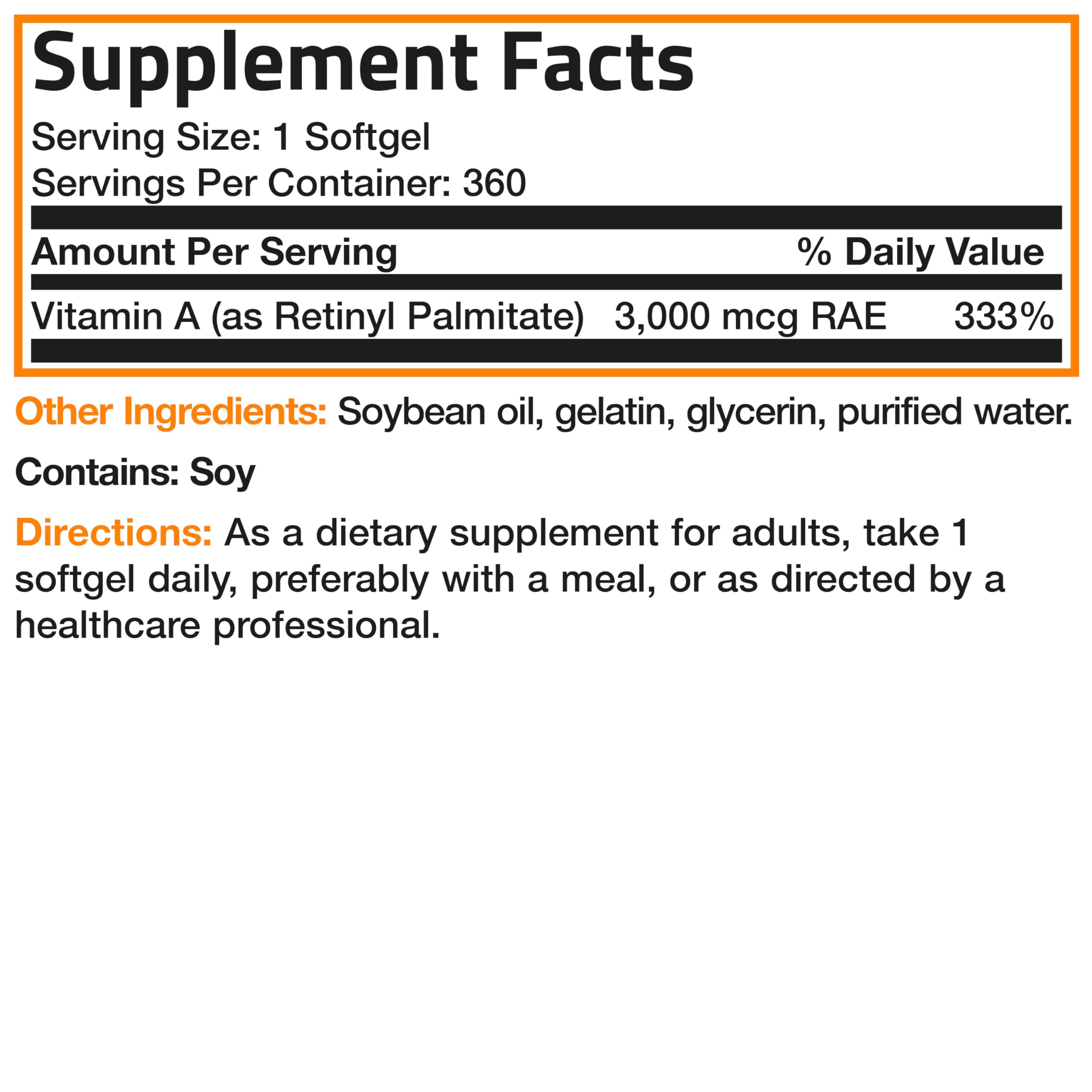 Bronson Vitamine A, héritage de confiance depuis 1960.