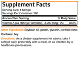 Bronson Vitamine A, héritage de confiance depuis 1960.