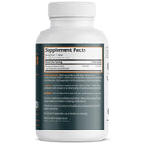 Bronson Vitamine B1 100 mg – bouteille et étiquette, qualité sans OGM et sans gluten.