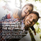 Bronson Vitamine B1 100 mg – étiquette lisible, informations claires et fiables.
