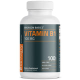 Bronson Vitamine B1 100 mg – contenu et emballage, qualité certifiée.