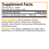 Bronson Vitamin C 1000mg – Dose quotidienne recommandée pour le quotidien actif.