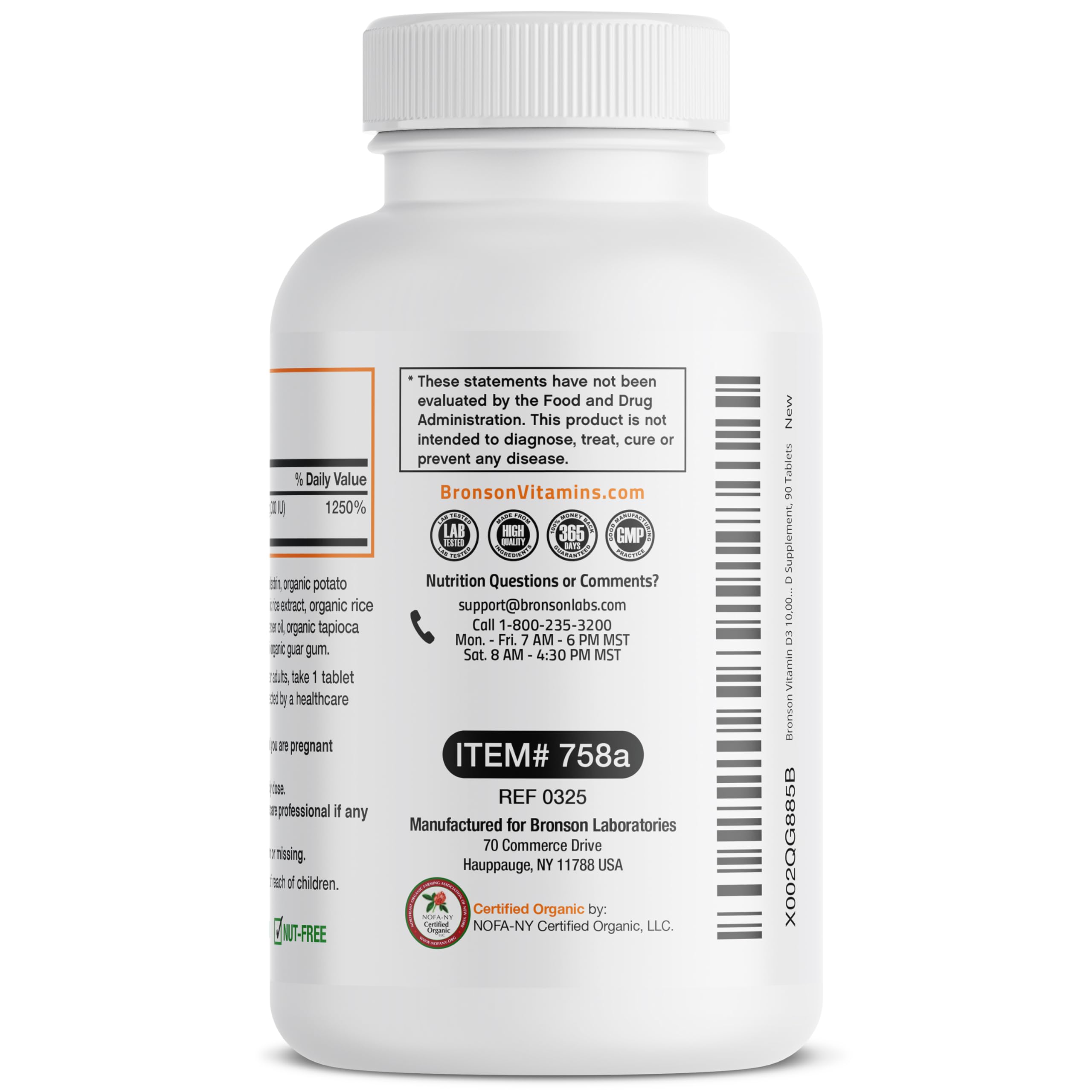 Bronson Vitamine D3 10000 UI - scène bien-être: cadre naturel et rassurant