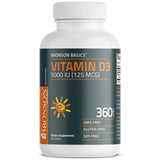 Bronson Vitamine D3 5000 UI – usage quotidien recommandé dans la routine santé.