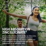 Contrôles en laboratoire sur Bronson Zinc Glycinate, garantie qualité