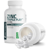 Bronson Zinc Triple Play – emballage sans gluten et sans soja