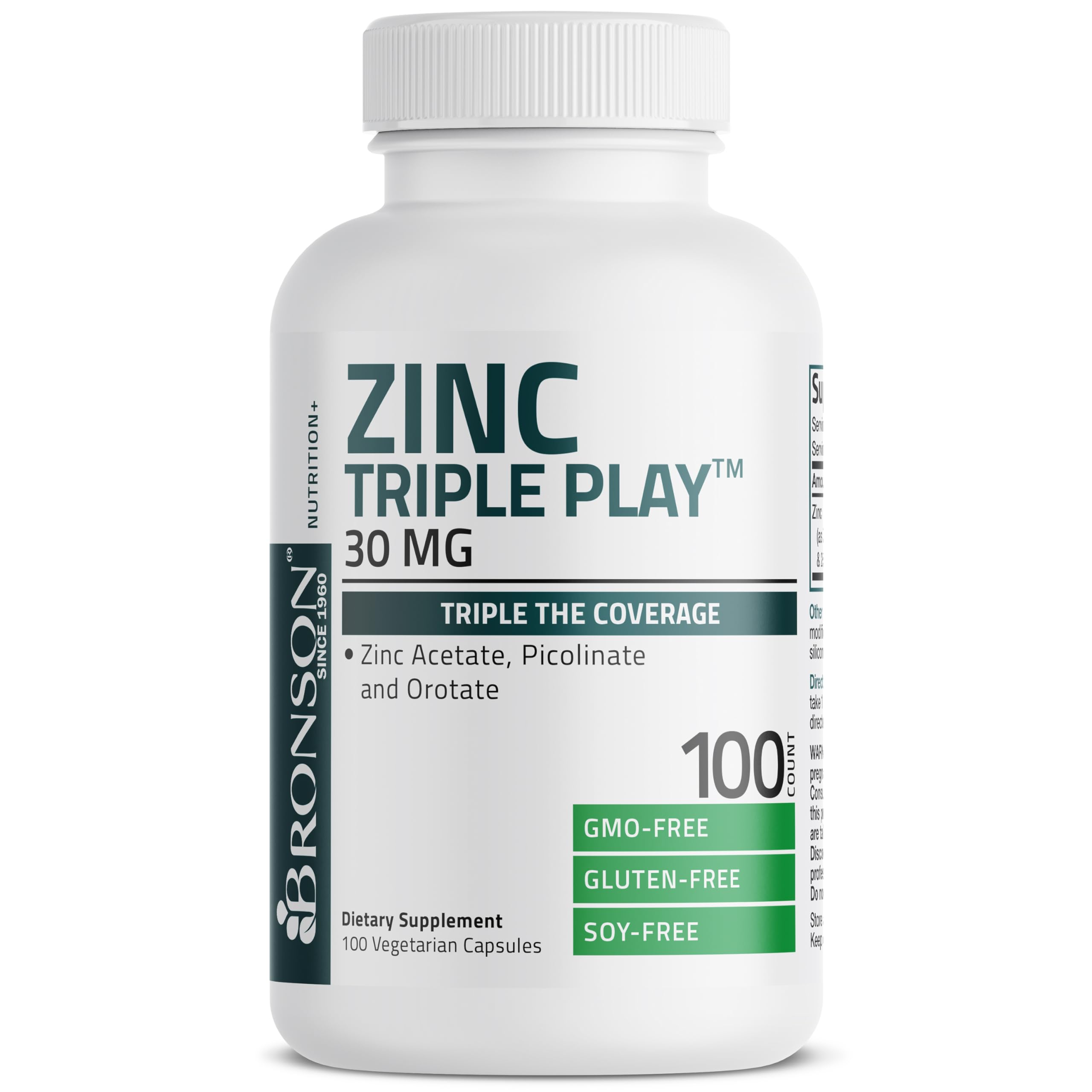 Bronson Zinc Triple Play – notice produit et informations de dosage