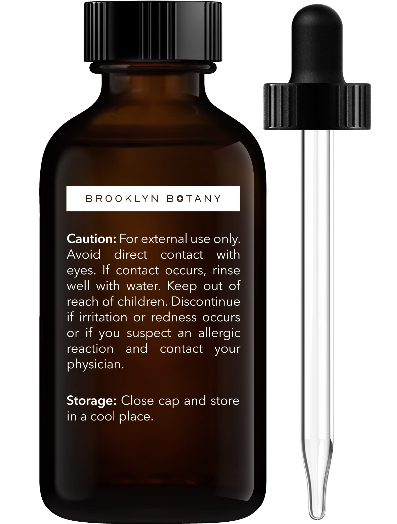 Brooklyn Botany Bergamote avec compte-gouttes pour dosage précis