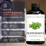 Brooklyn Botany huile menthe: parfum frais et revitalisant.