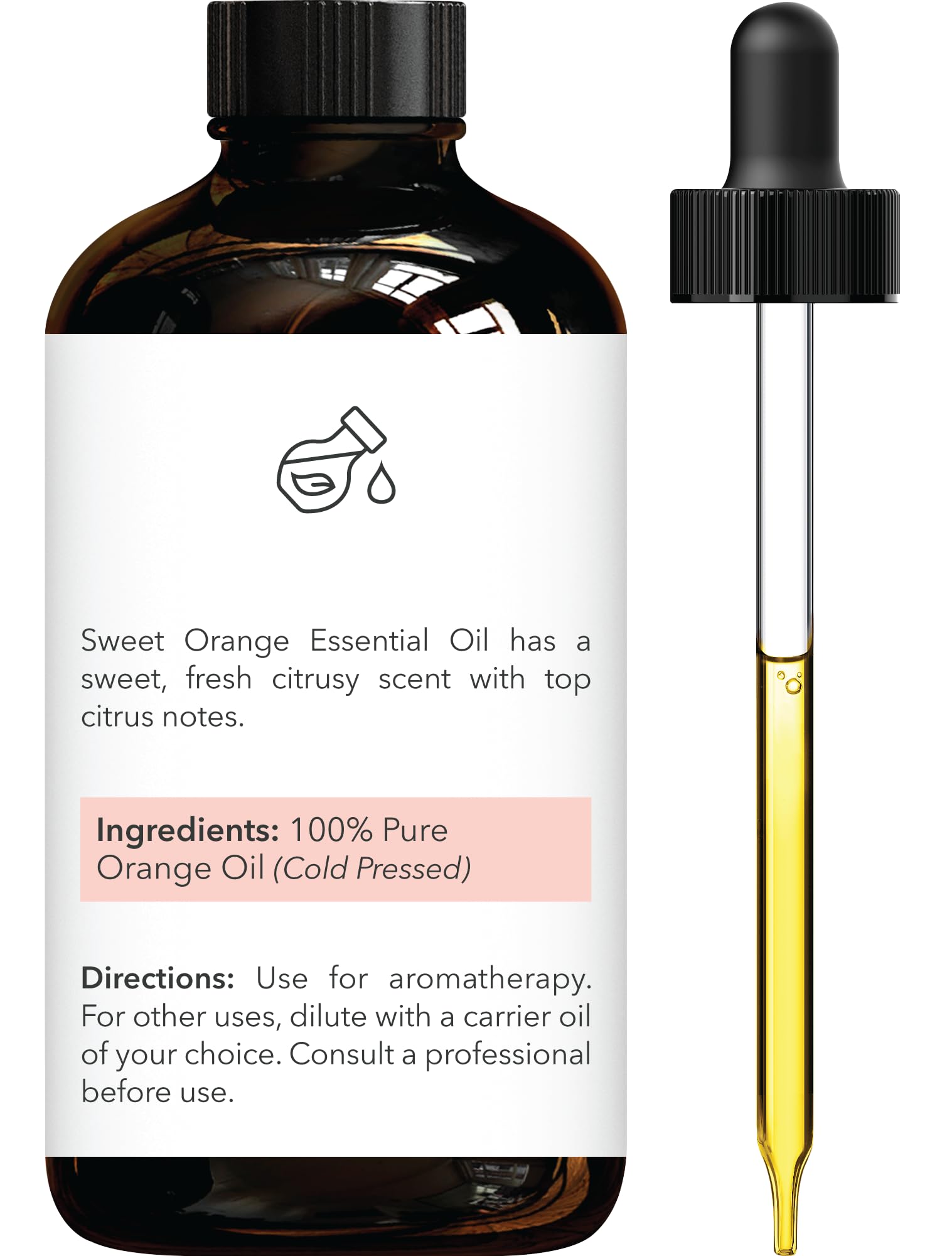 Brooklyn Botany huile essentielle orange idéale pour diffuser dans la maison.