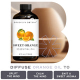 Brooklyn Botany huile orange en bouteille des États-Unis avec contrôle de qualité.