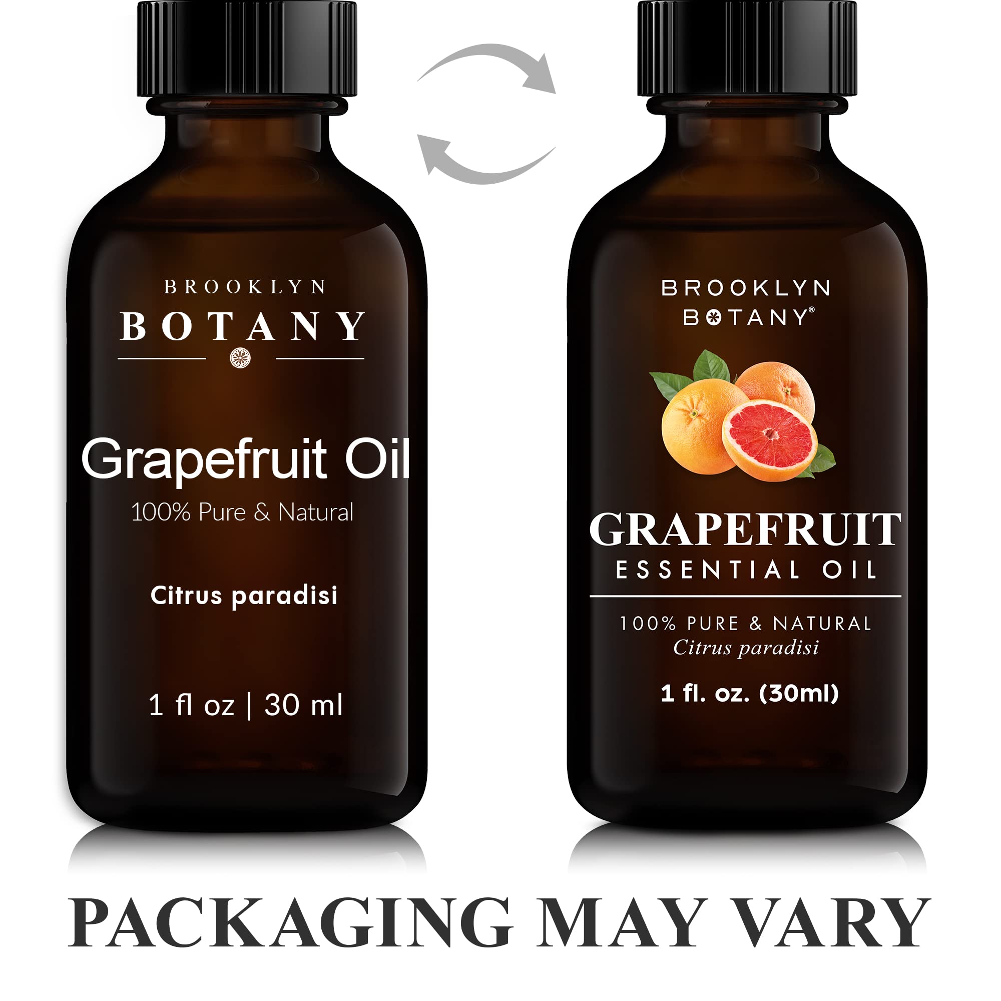 Brooklyn Botany Huile Pamplemousse — parfum frais idéal pour l’aromathérapie.