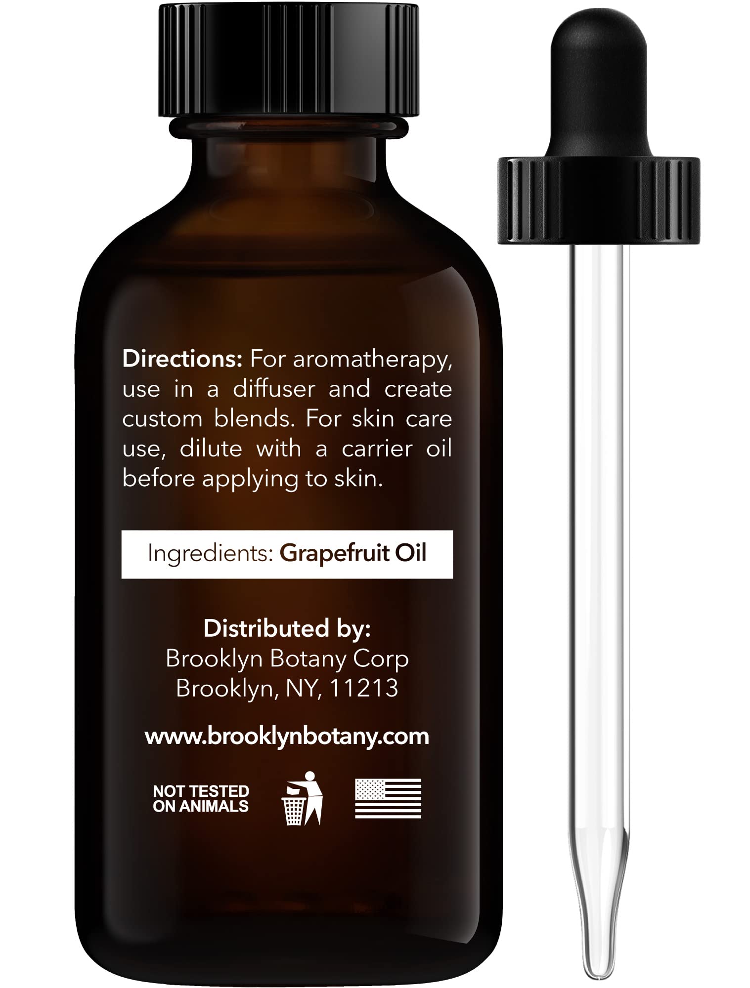 Brooklyn Botany Huile Pamplemousse — diffuseur prêt à utiliser avec cette huile.