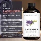 Brooklyn Botany Lavande huile aromathérapie ambiance: parfum floral relaxant.