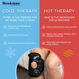 Brookstone Genou Thérapie Chaud/Froid Double procure une solution polyvalente pour le quotidien.