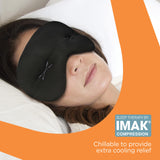 Coussin Brownmed yeux voyage léger pour relaxation nomade.