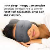 Brownmed Masque Yeux Relaxation-Sinus, peut atténuer la sensation de pression.