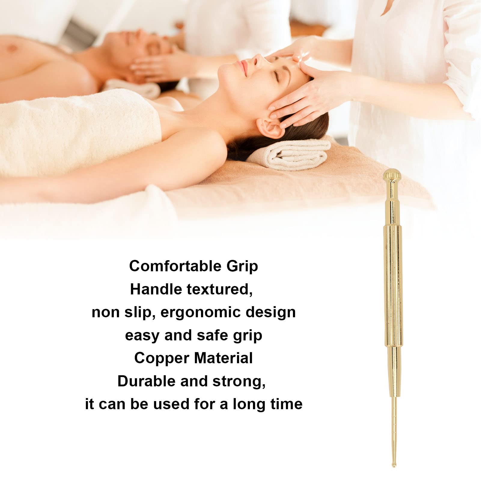 Stylo d'acupuncture Brrnoo à double tête pour précision ciblée