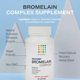 Mélange bromélaïne et quercétine Bruizex pour récupération possible.