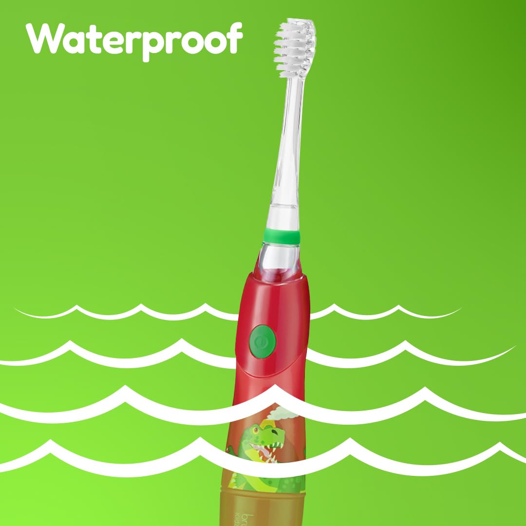 Brush-Baby KidzSonic design dinosaure qui plaît aux enfants.