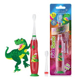 Brush-Baby KidzSonic avec poignee LED disco, divertit le brossage des enfants.