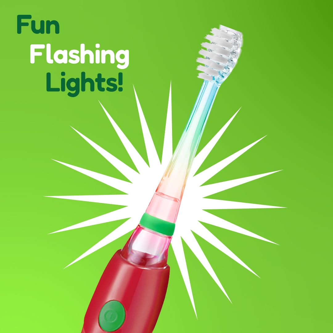 Brush-Baby KidzSonic rappel toutes les 30 secondes pour les zones.