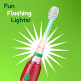Brush-Baby KidzSonic rappel toutes les 30 secondes pour les zones.