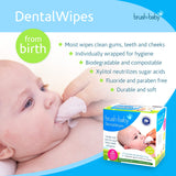 Brush Baby lingette-dentition-tout-petit : format adapté aux petites bouches et gencives sensibles