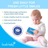 Brush Baby lingette-dentition-voyage-pratique : parfait pour les déplacements et les sorties familiales