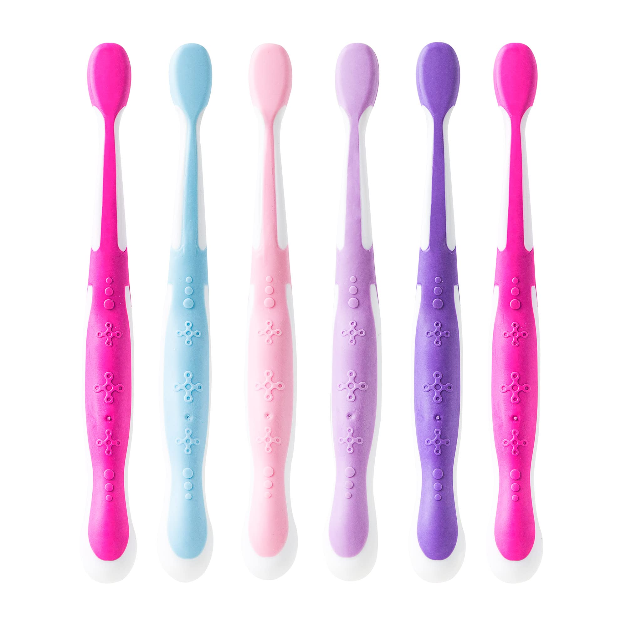 Brush Buddies Barbie – brosse enfant ergonomique, prise facile pour les petites mains