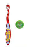 Brosse Brush Buddies Blippi avec poils souples pour un brossage doux.