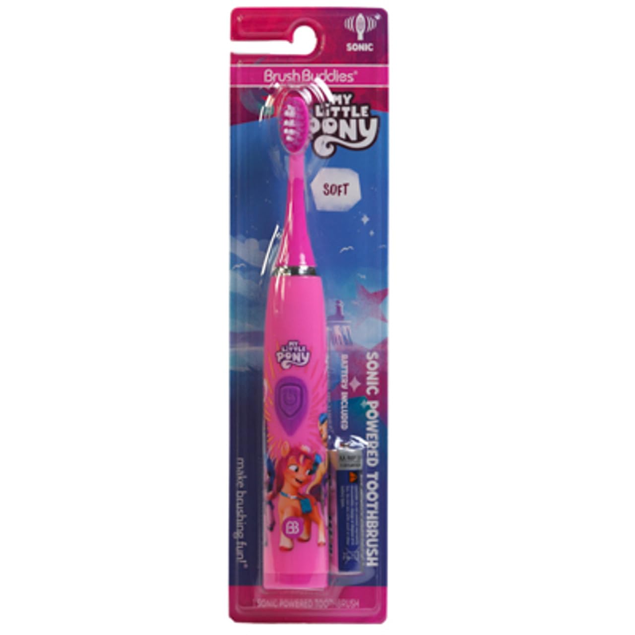 Brosse My Little Pony pour enfants, design doux et routine ludique de brossage quotidien