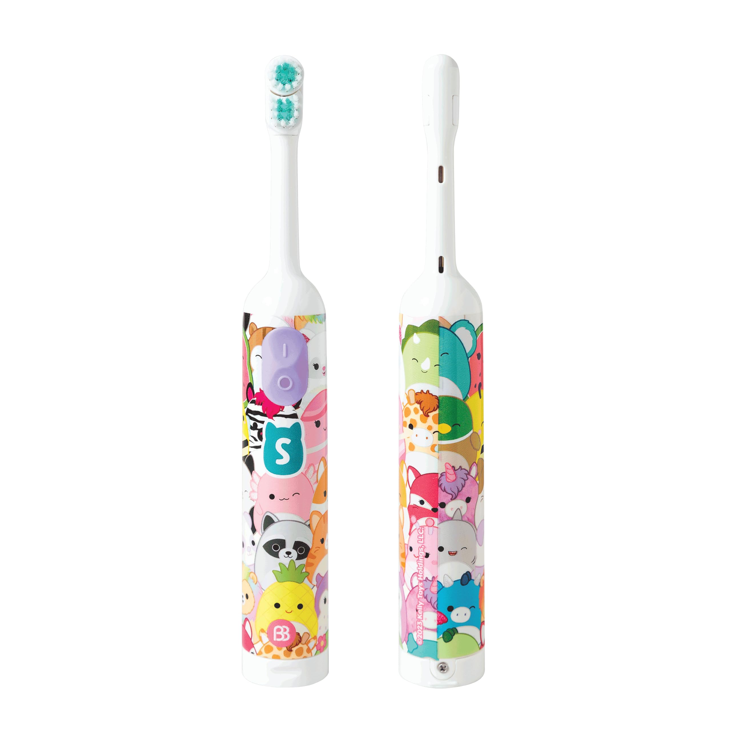 Brosse Brush Buddies Squishmallows rotation 360° pour un nettoyage complet