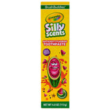 Emballage lumineux des dentifrices Brush Buddies Crayola Silly Scents, saveur pastèque.
