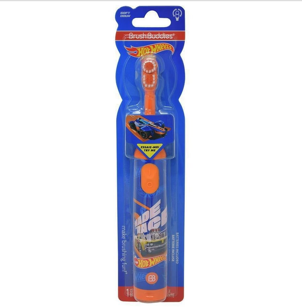 Brush Buddies Hot Wheels expérience de brossage quotidienne plus agréable