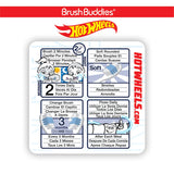 Brosse Brush Buddies Hot Wheels, utilisation-quotidienne-enfant idéale pour l'apprentissage.
