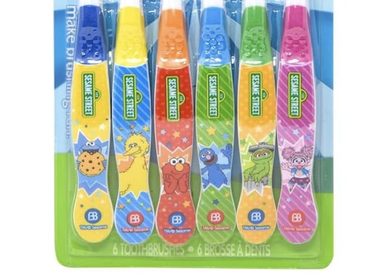 Poignée Brush Buddies ergonomique et antidérapante pour les tout-petits
