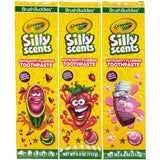 Brush Buddies Silly Scents, tube 118 ml saveur fraise, utilisation quotidienne agréable