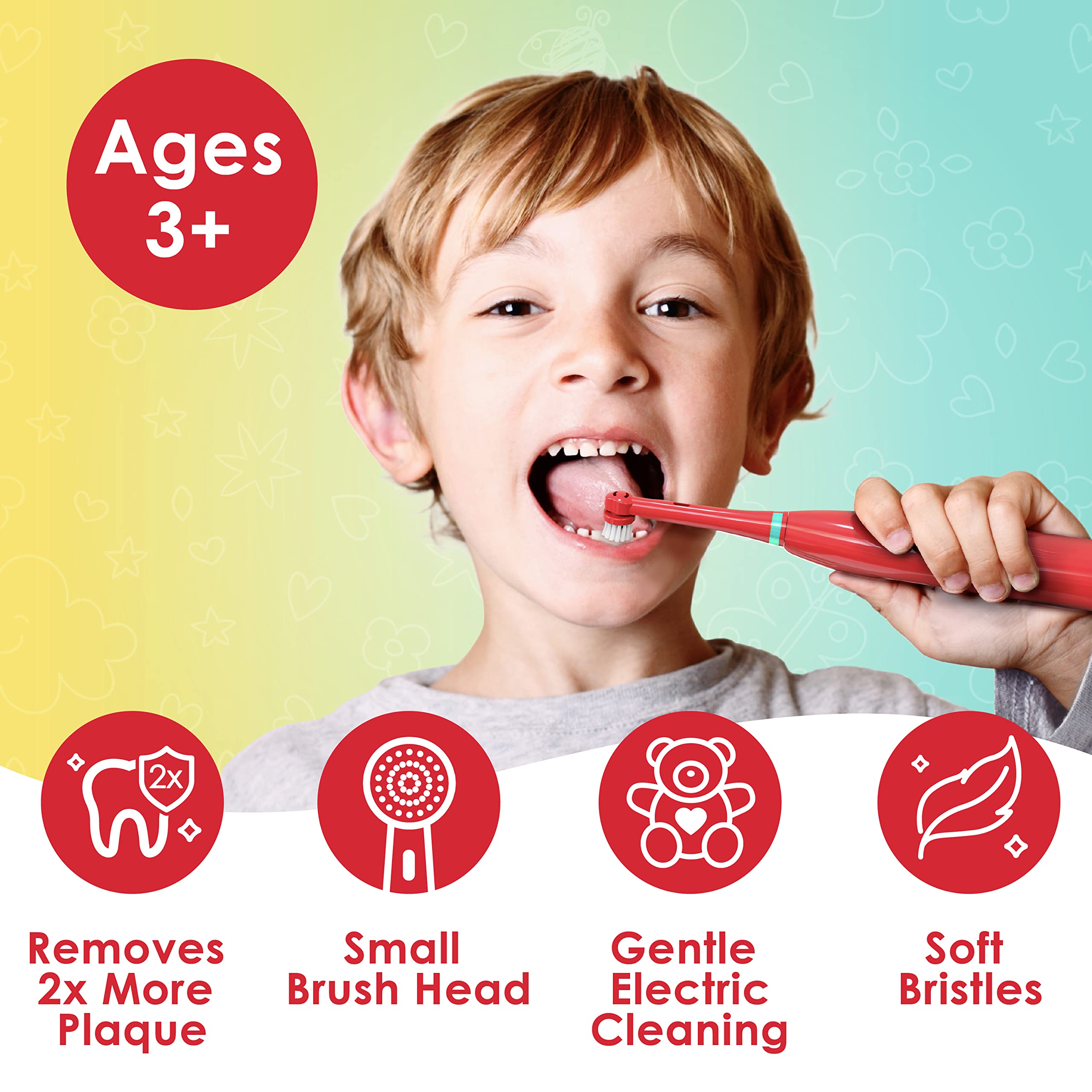 Brusheez-tête-de-brosse-remplacement – maintien des poils efficaces.