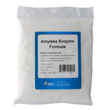 BSG Amylase Formule enzymatique 1 lb – étiquette avec conseils d’utilisation