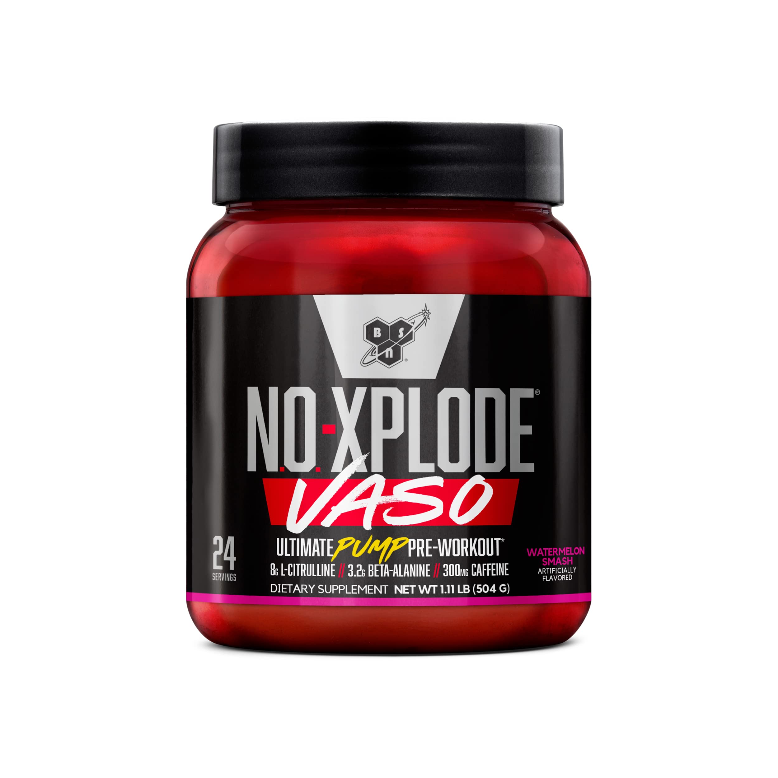 BSN N.O.-XPLODE VASO – bouteille pompe, préparation rapide avant l'entraînement.