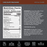 BSN SYNTHA-6 EDGE melange chocolat cremeux dans un verre.