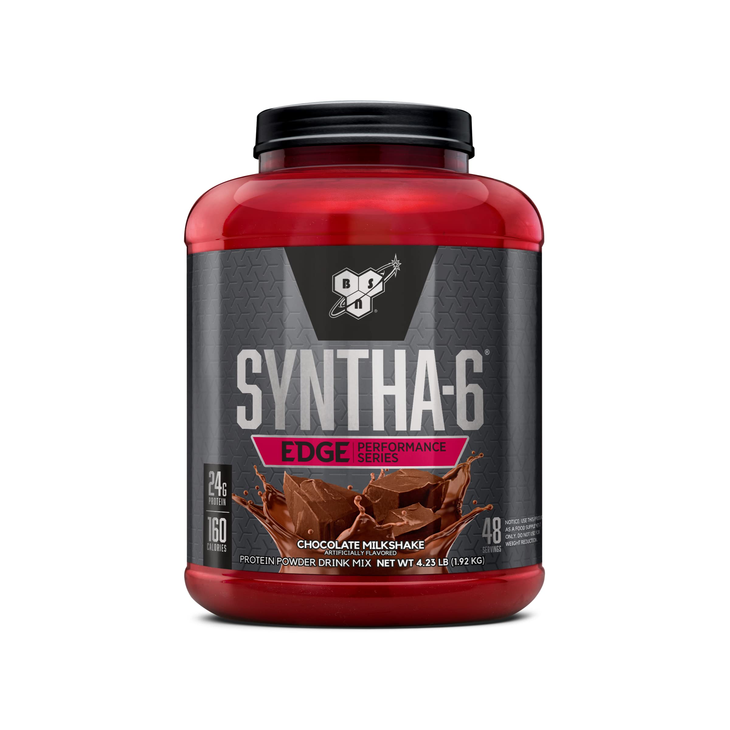 BSN SYNTHA-6 EDGE poudre protéine crémeuse, idéale pour la récupération après l'effort.